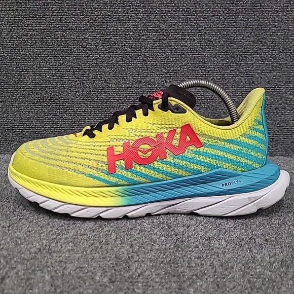 Hoka One One Mach 5‎ Shoes Womens Size 9.5 B Yellow 1127894 EPSB - Picture 7 of 16